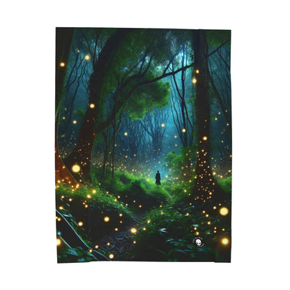 "Enchanted Night" - The Alien Velveteen Plush Blanket