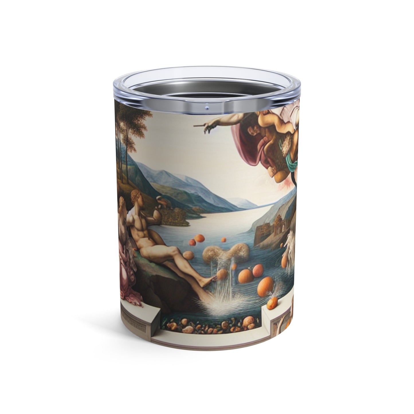 "Divine Enlightenment: A Renaissance Mythological Masterpiece" - The Alien Tumbler 10oz Renaissance