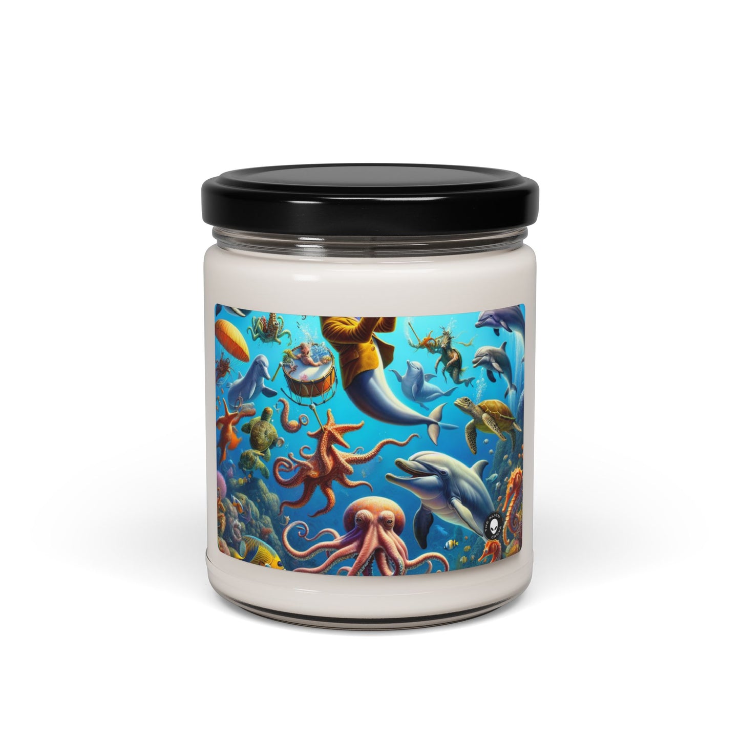 "Musical Reef Spectacle" - The Alien Scented Soy Candle 9oz