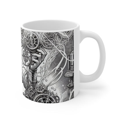 "Dream Weaver" - The Alien Ceramic Mug 11oz Manga/Anime Art Style