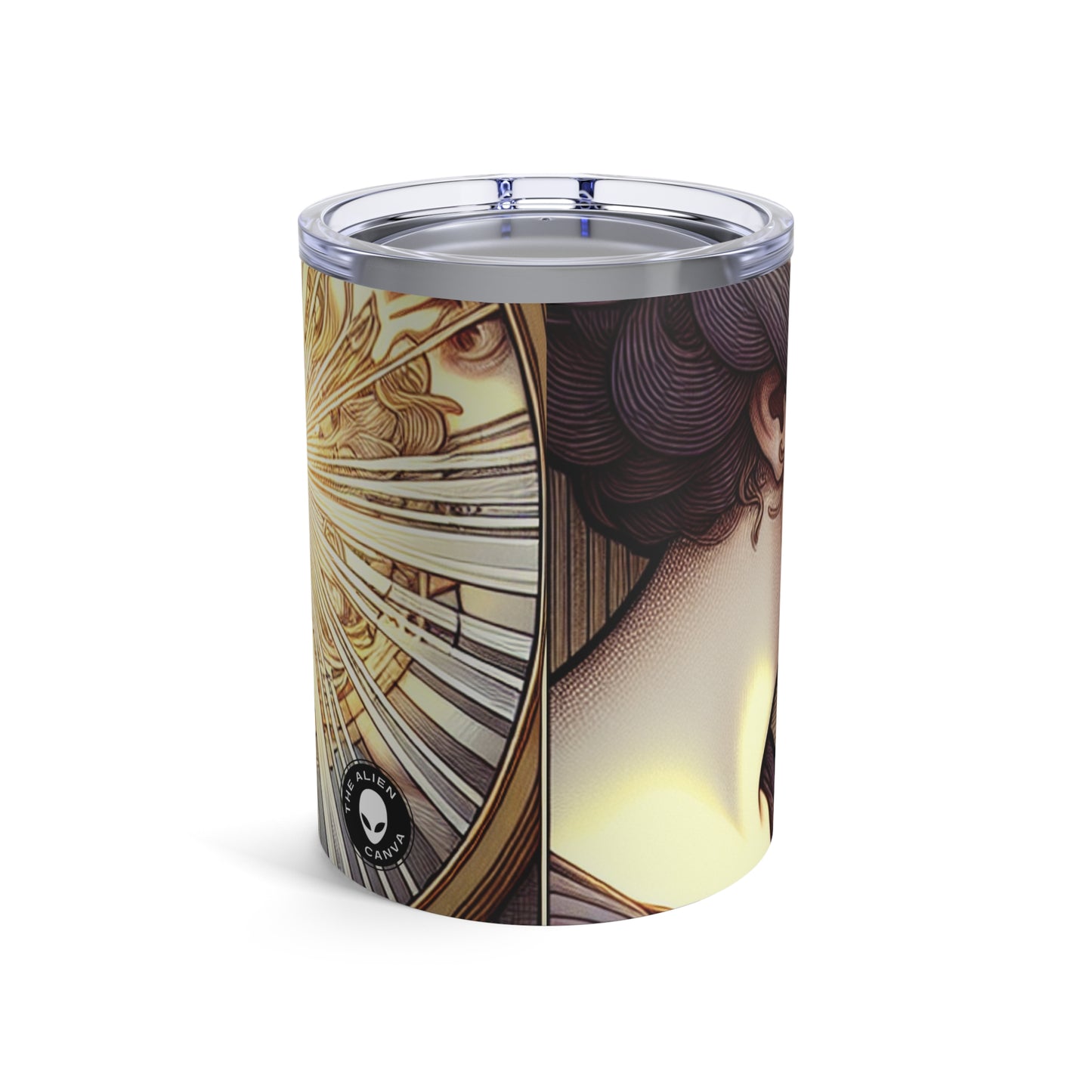 "Reflet de la beauté" - The Alien Tumbler 10oz Art Nouveau