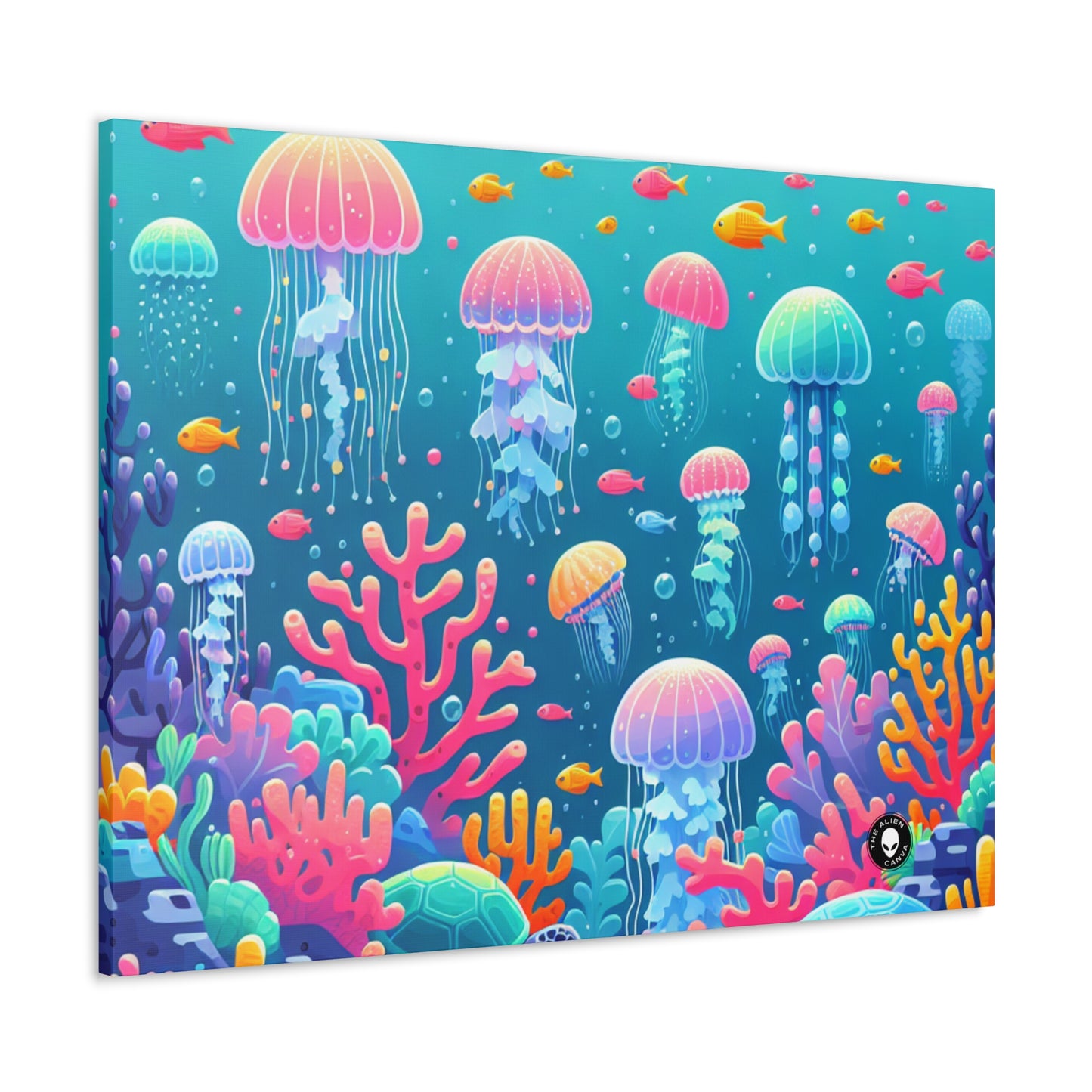 "Enchanting Underwater Symphony" - The Alien Canva