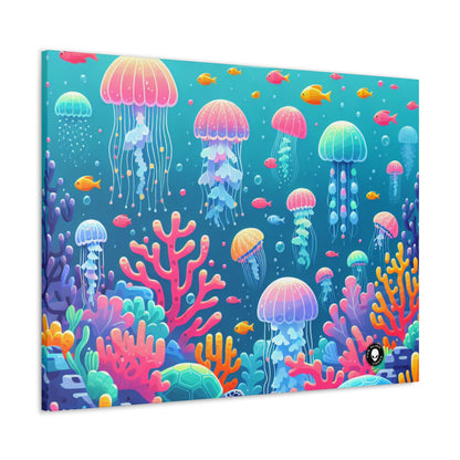 "Enchanting Underwater Symphony" - The Alien Canva