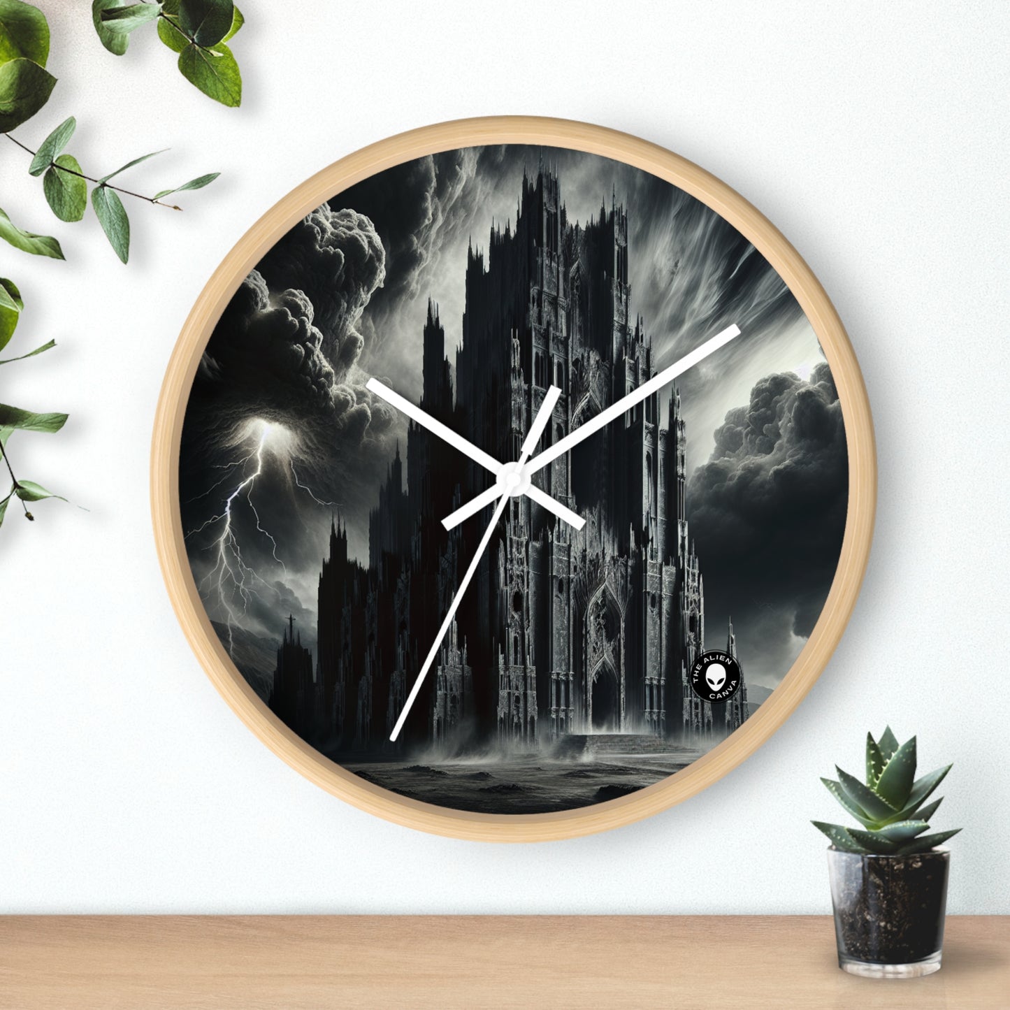 "Sauron's Shadow Tower" - The Alien Wall Clock