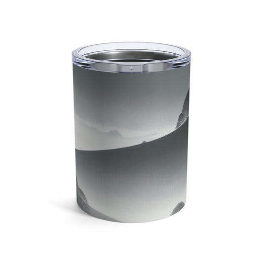 « Tonalisme gris : Hillside in Fog » - The Alien Tumbler 10oz Tonalism