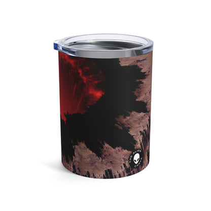 "Fallen Power : La destruction des anneaux de pouvoir" - The Alien Tumbler 10oz