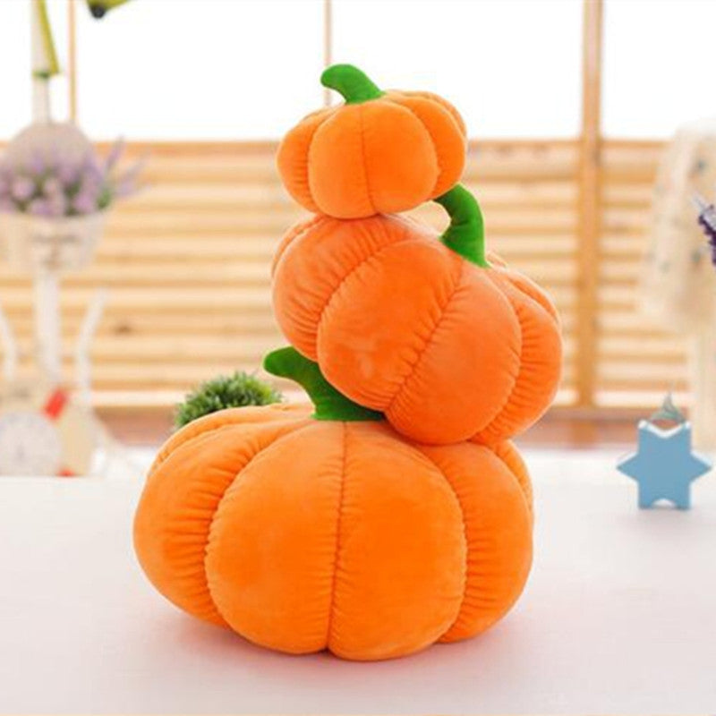 SML Coussin en Peluche Jouet en Peluche Halloween Citrouille Forme Oreiller Coussin Halloween Cadeau Doux décor décoration de la Maison Coussin