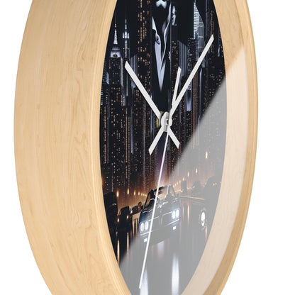 "The World is Mine: A City Drive" - The Alien Wall Clock