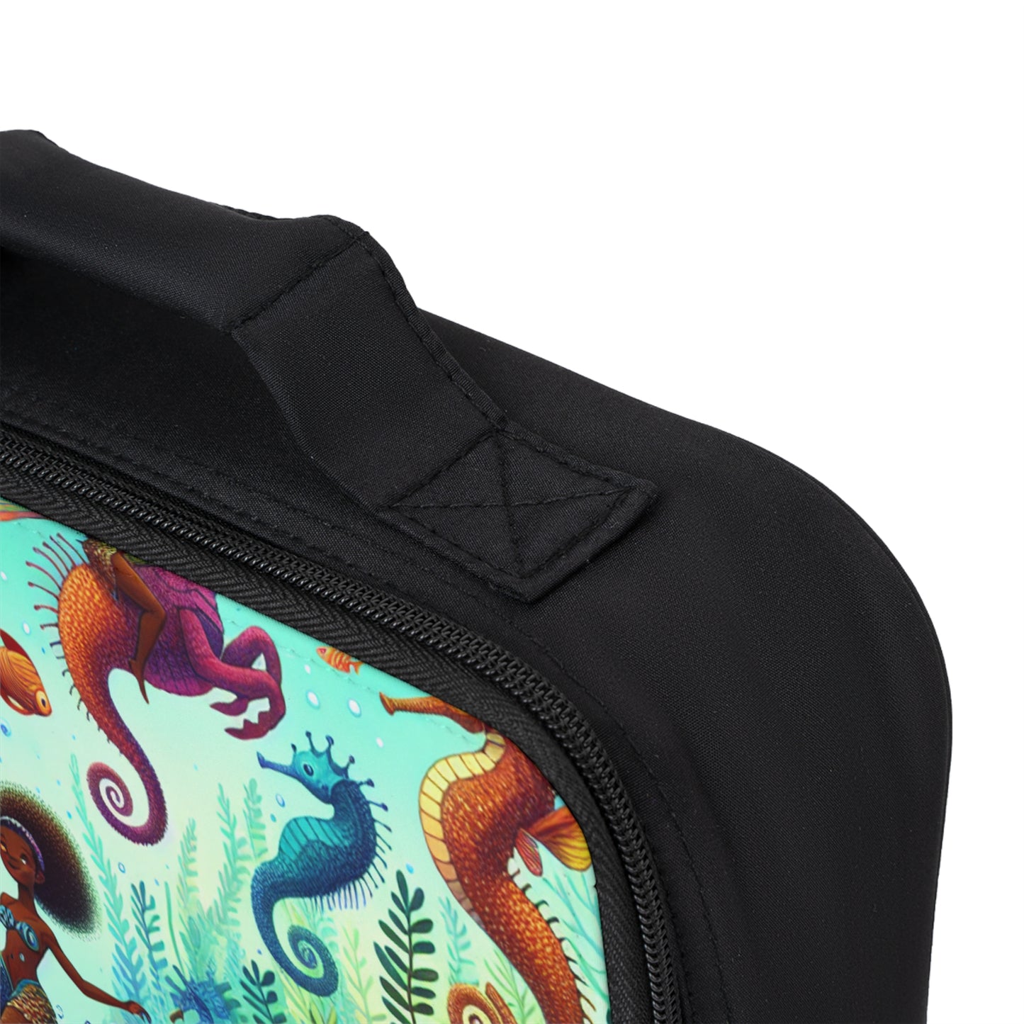 Enchanted Aquatic Realm: Mermaids and Seahorses- The Alien Lunch Bag