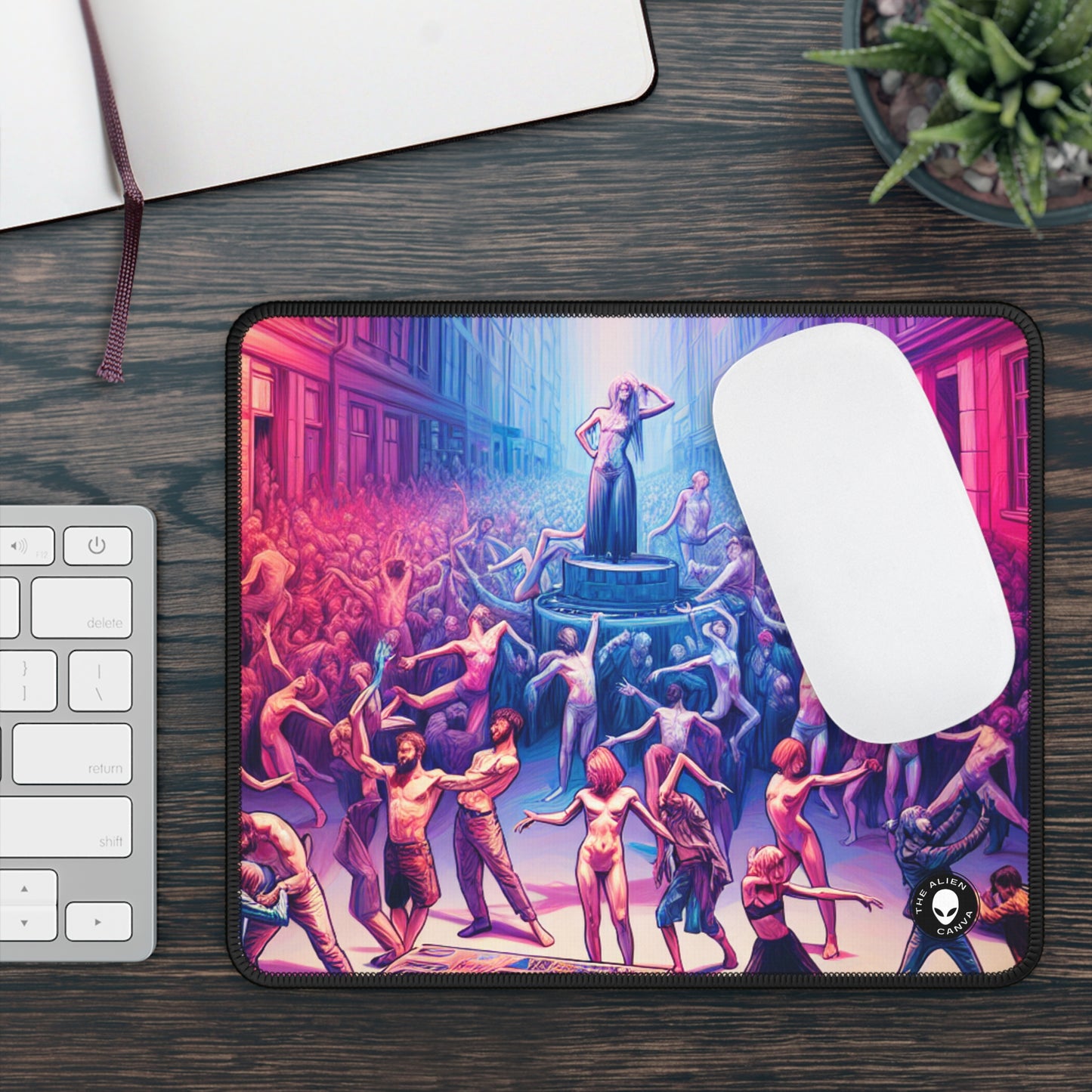 "Nature's Dance: An Immersive Visual Performance" - The Alien Gaming Mouse Pad Performance Art