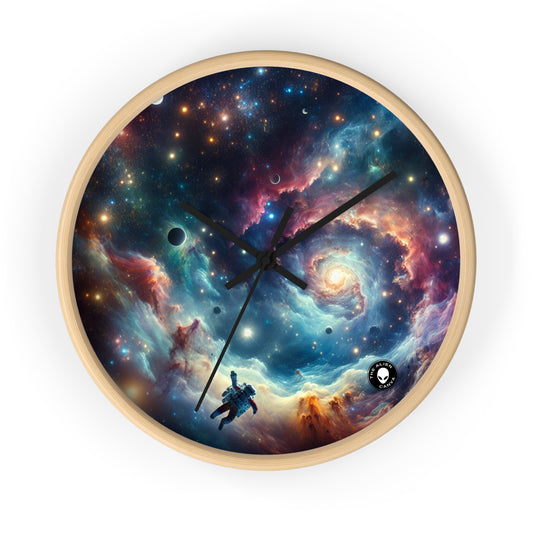 "Galactic Explorer" - The Alien Wall Clock