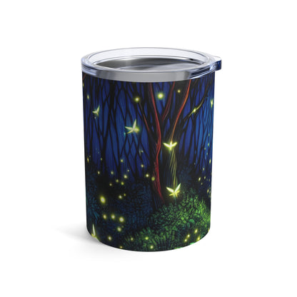 "Bosque Encantado: Resplandor Nocturno" - Vaso Alien de 10 oz