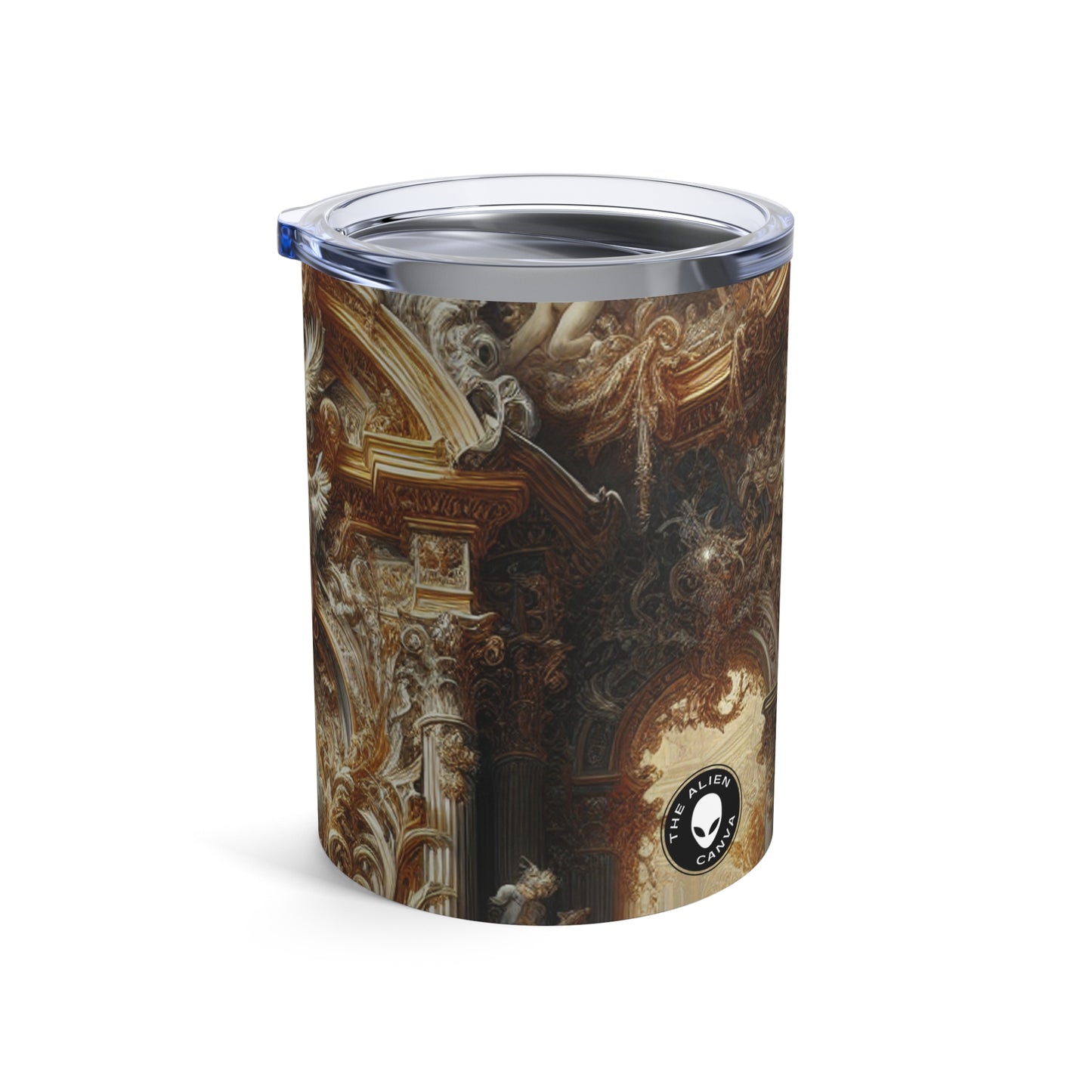 "Banquete barroco: una fiesta de opulencia" - The Alien Tumbler 10oz Barroco