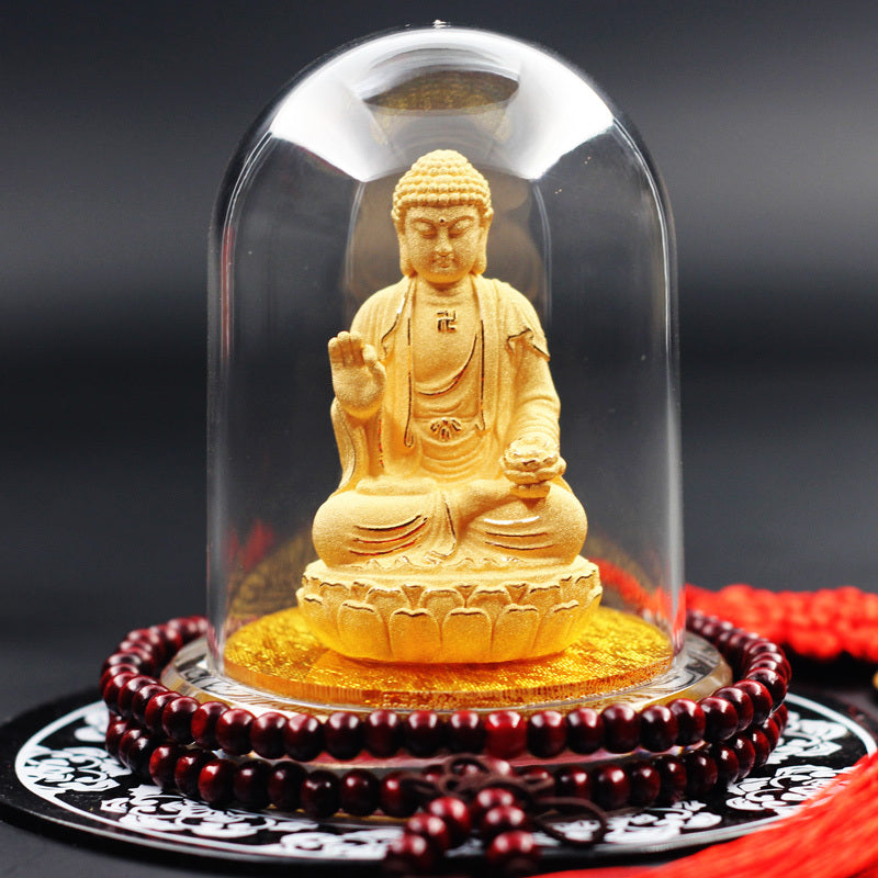 Buddha statue car decoration