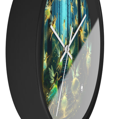 Enchanted Night: Firefly Dance - The Alien Wall Clock