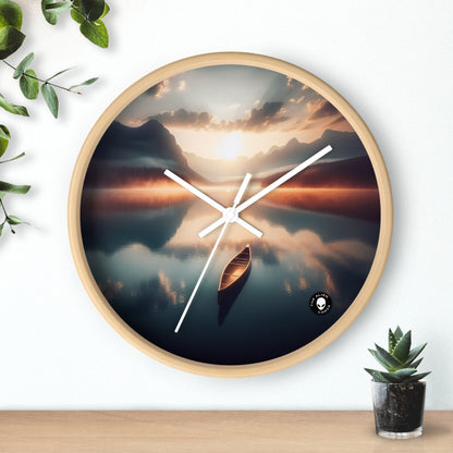 "Tranquil Morning" - The Alien Wall Clock