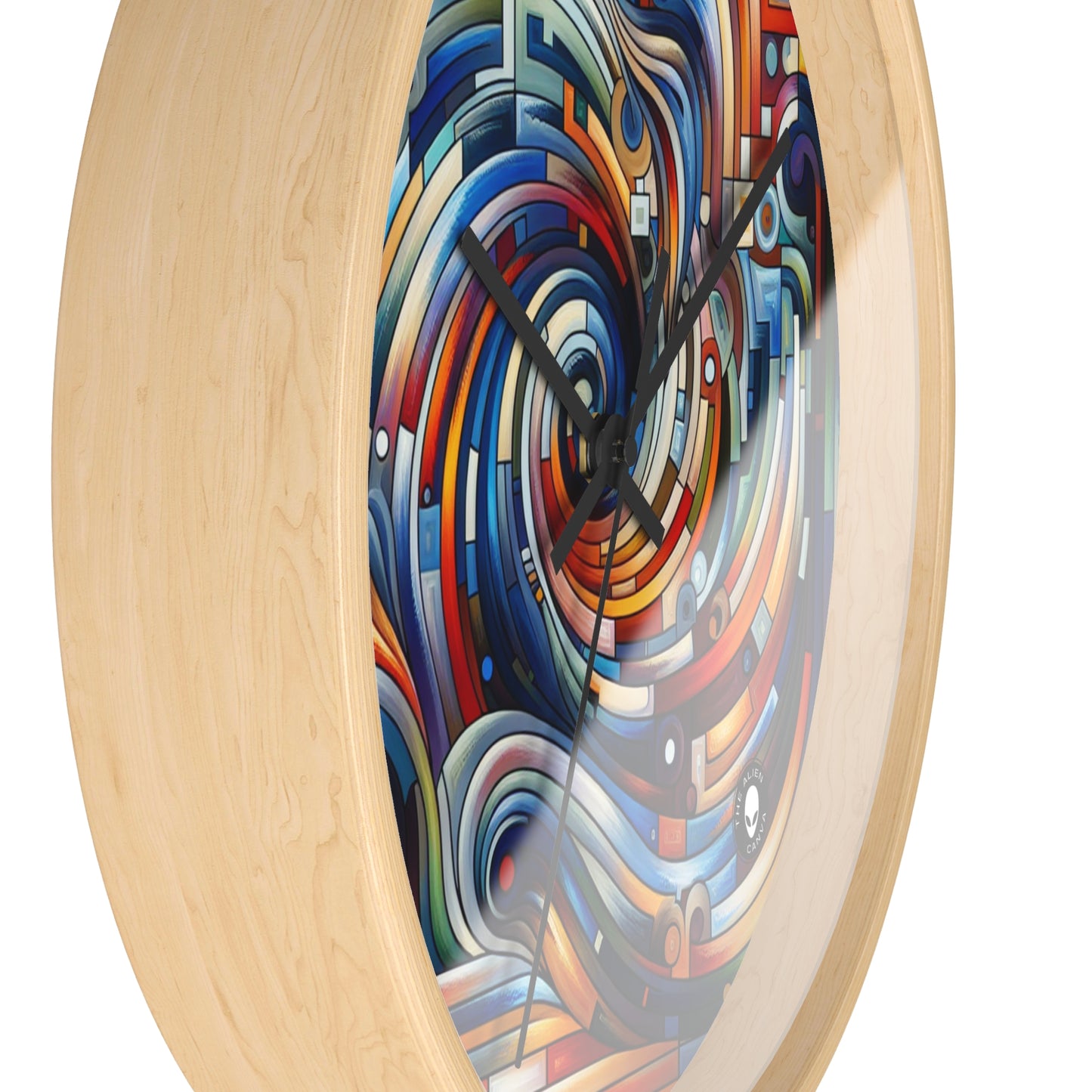 "Harmony in Motion: A Kinetic Exploration" - The Alien Wall Clock Kinetic Art