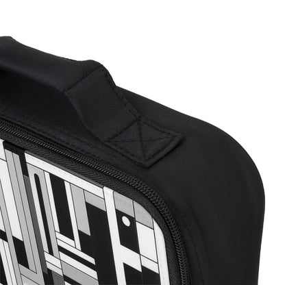 "De Stijl en Blanco y Negro" - La Bolsa de Almuerzo Alien Estilo De Stijl