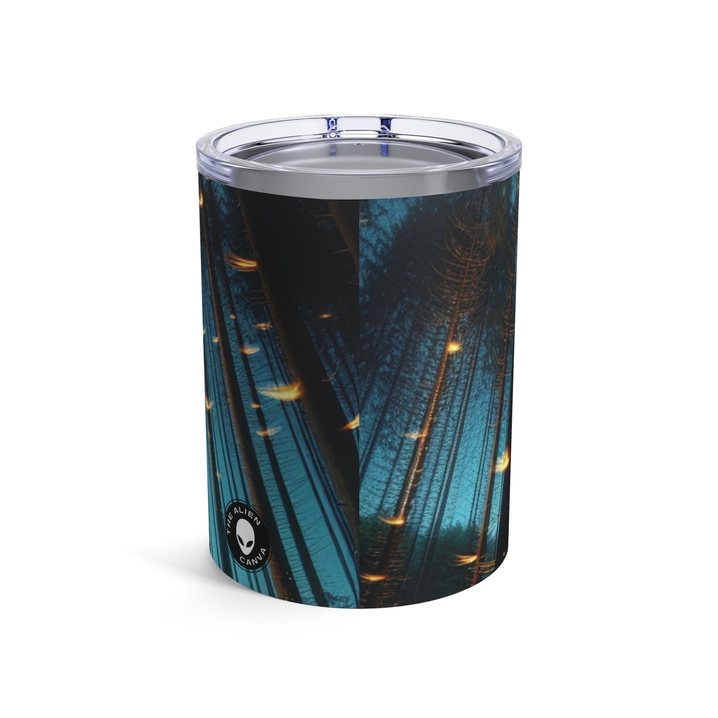 "Twilight Enchantment: Firefly Forest" - The Alien Tumbler 10oz