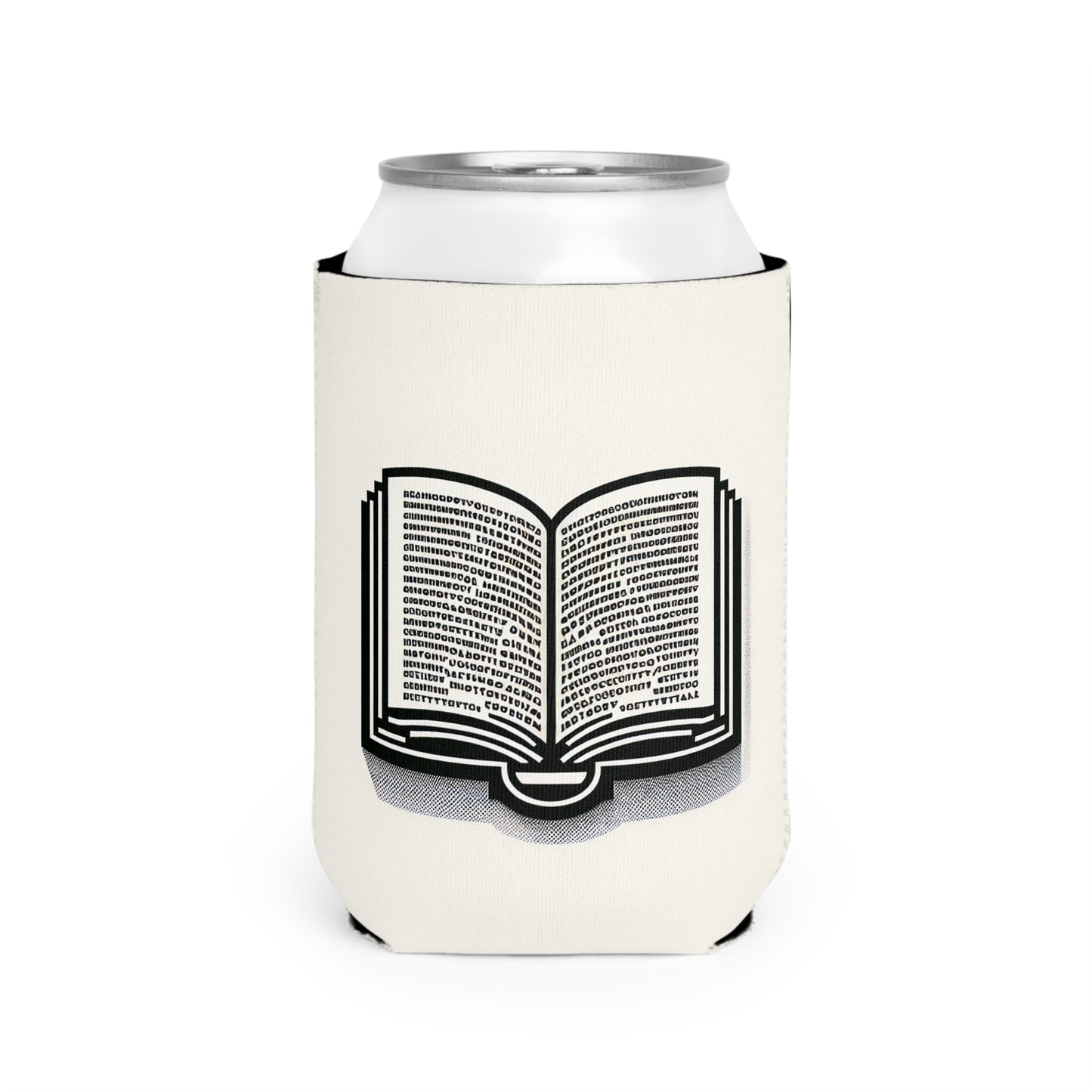 "A Singular Story: Monochrome Typography" - The Alien Can Cooler Sleeve Minimalism