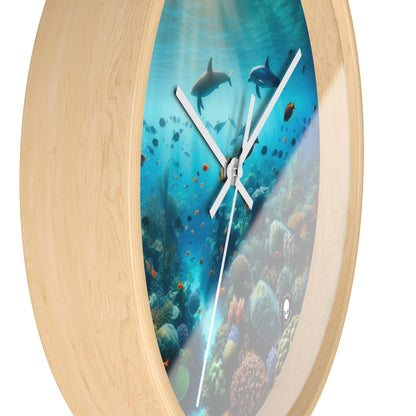 "Underwater Symphony" - The Alien Wall Clock