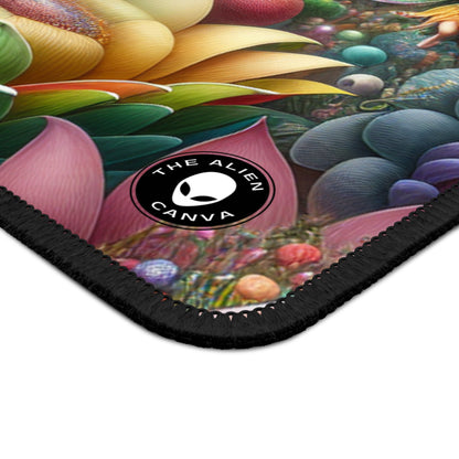 "Jardín encantado: donde bailan las hadas" - The Alien Gaming Mouse Pad