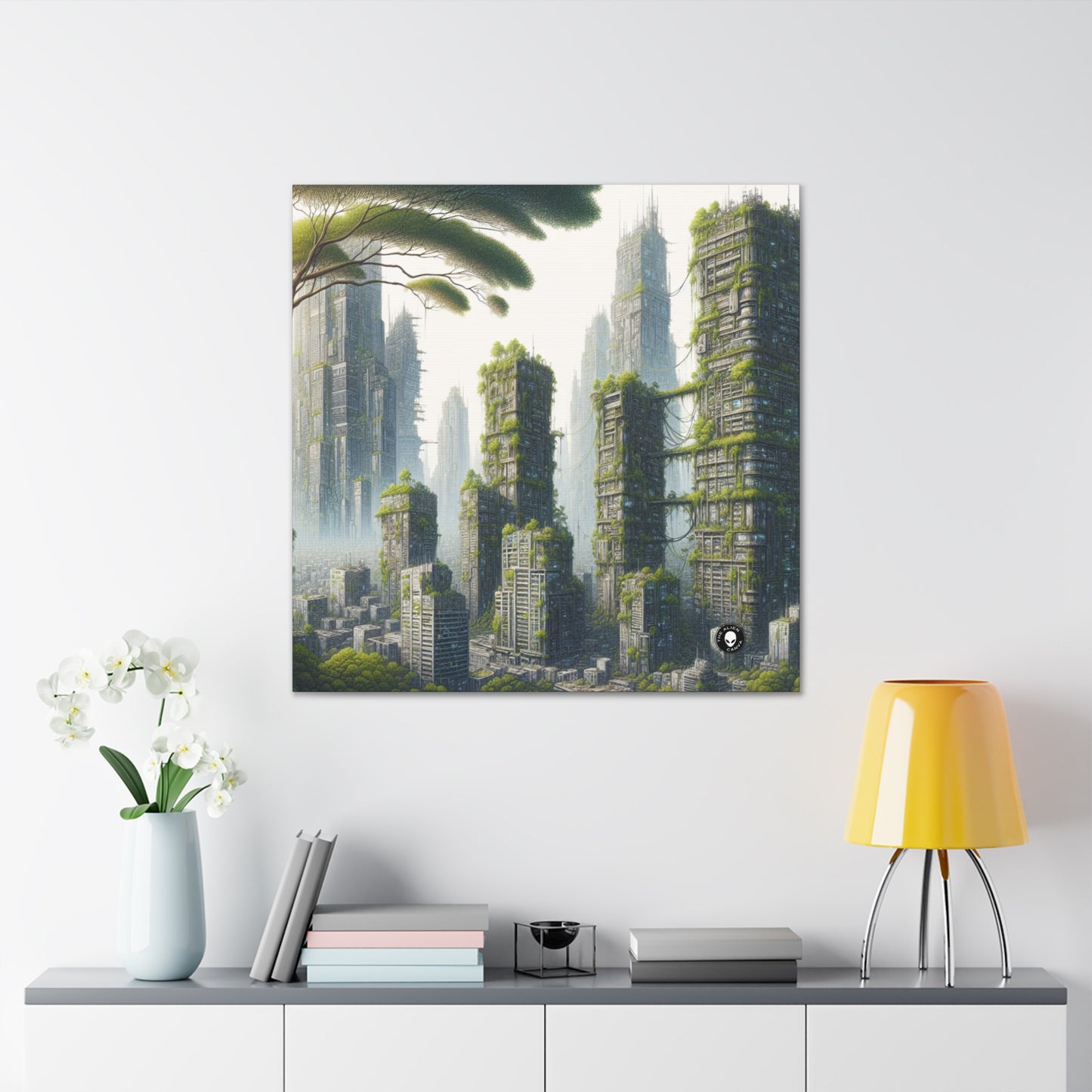 "Nature's Resurgence: The Urban Jungle" - The Alien Canva