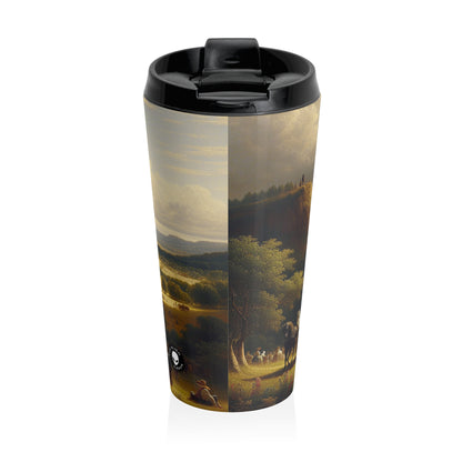 Everyday Treasures: Revealing the Artistic Beauty of Mundane Objects - The Alien Stainless Steel Travel Mug Realism