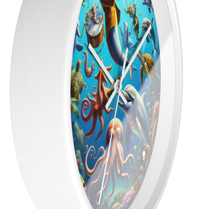 "Musical Reef Spectacle" - The Alien Wall Clock