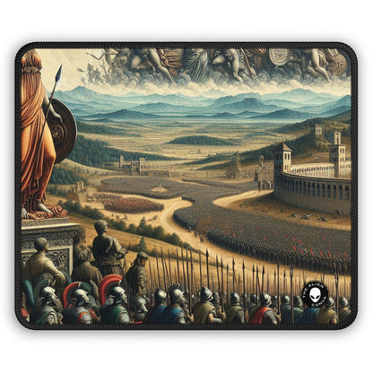 "Minerva Over the Renaissance Battlefield" - The Alien Gaming Mouse Pad Renaissance Art