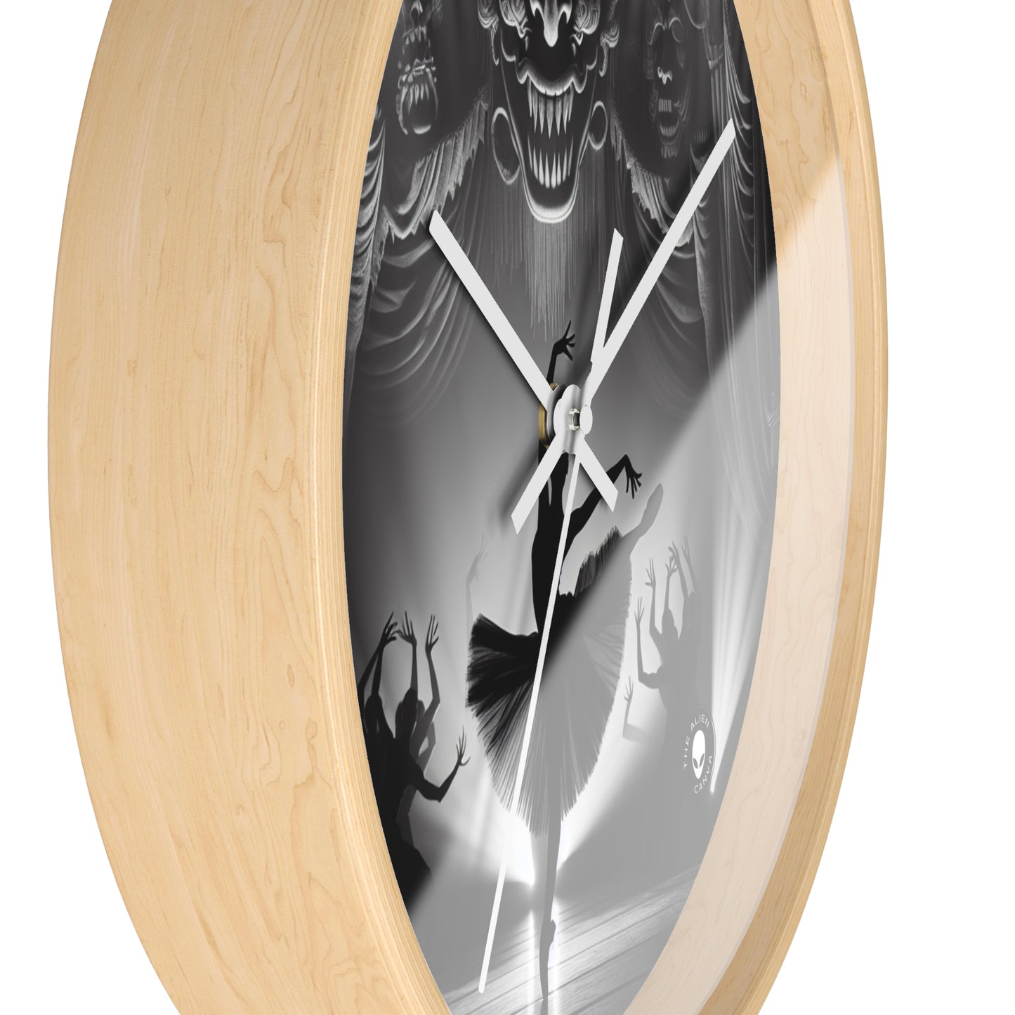 "Dance in the Spotlight". - The Alien Wall Clock