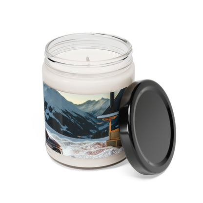 "Winter Hideaway" - The Alien Scented Soy Candle 9oz Photorealism Style