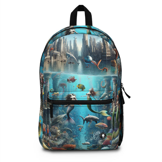 "Seascape Serenity: An Underwater Haven" - The Alien Backpack