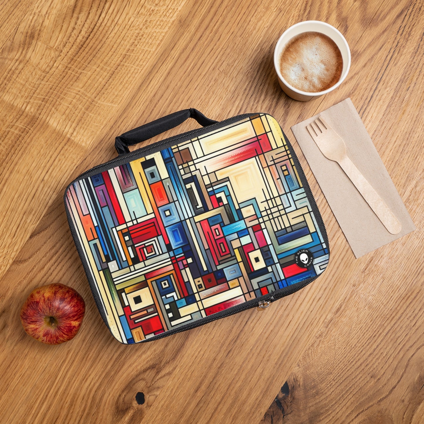 "Urban Symmetry: A Precisionist Perspective"- The Alien Lunch Bag Precisionism