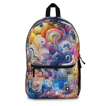 "Oceanic Harmonies: A Generative Art Exploration" - The Alien Backpack Generative Art