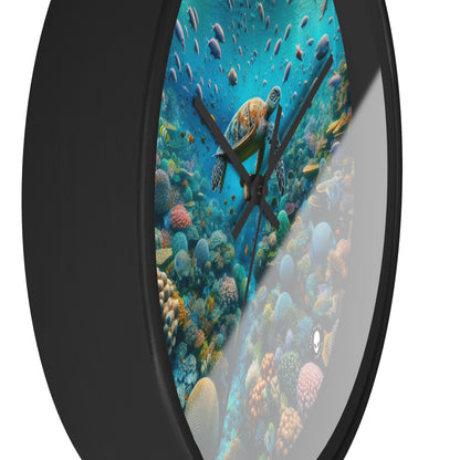 "Beneath the Surface: An Underwater Wonderland" - The Alien Wall Clock