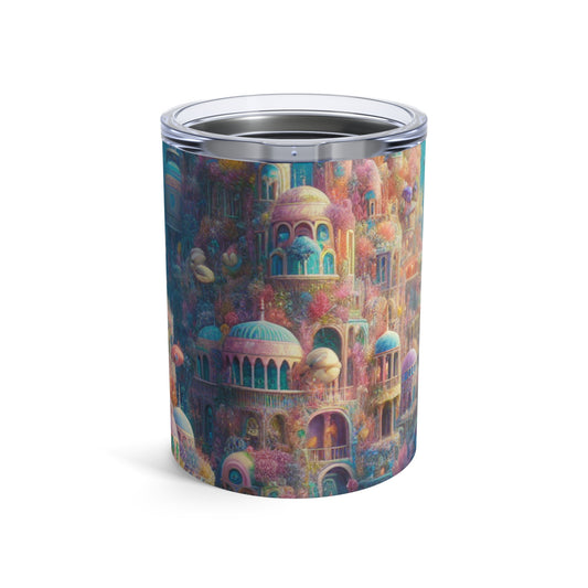 "Treasure of the Deep: A Fantastical Underwater City" - The Alien Tumbler 10oz