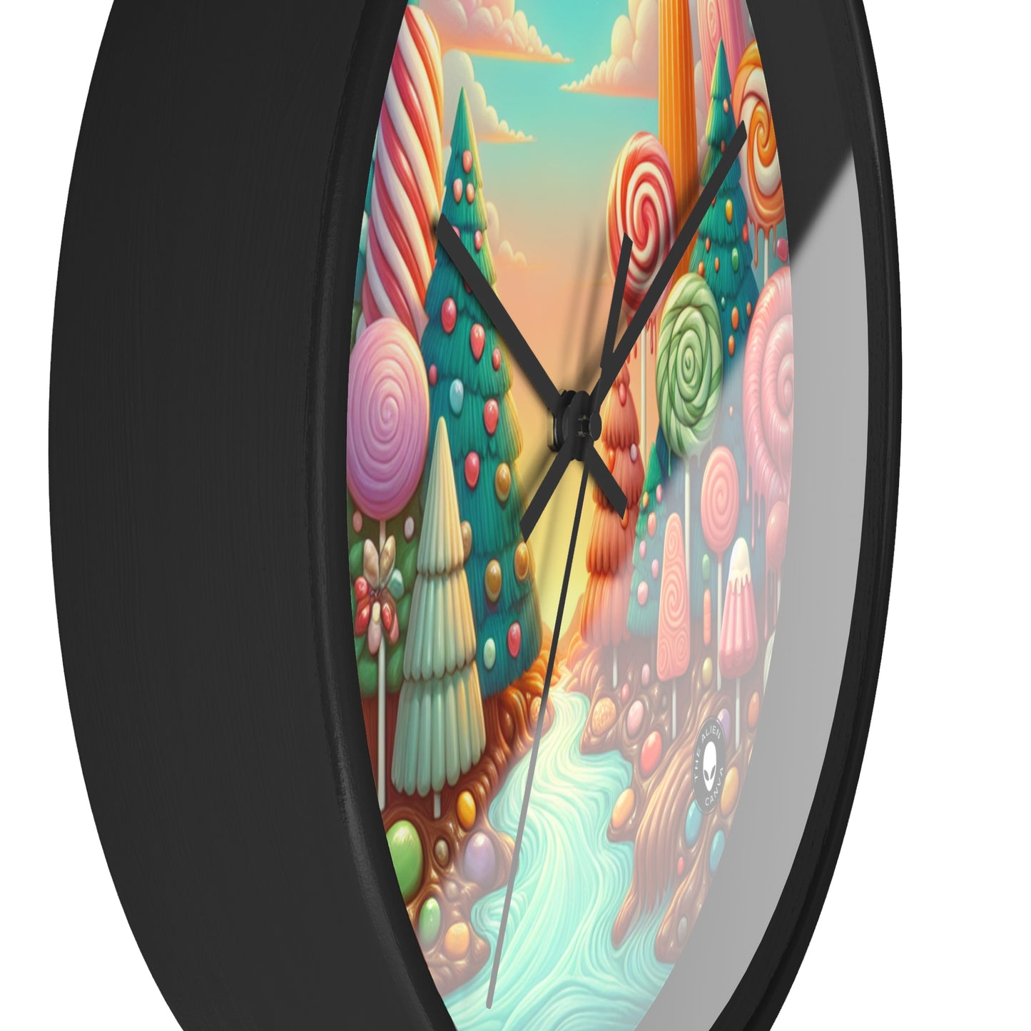 "Sugar Rush Forest" - L'horloge murale extraterrestre