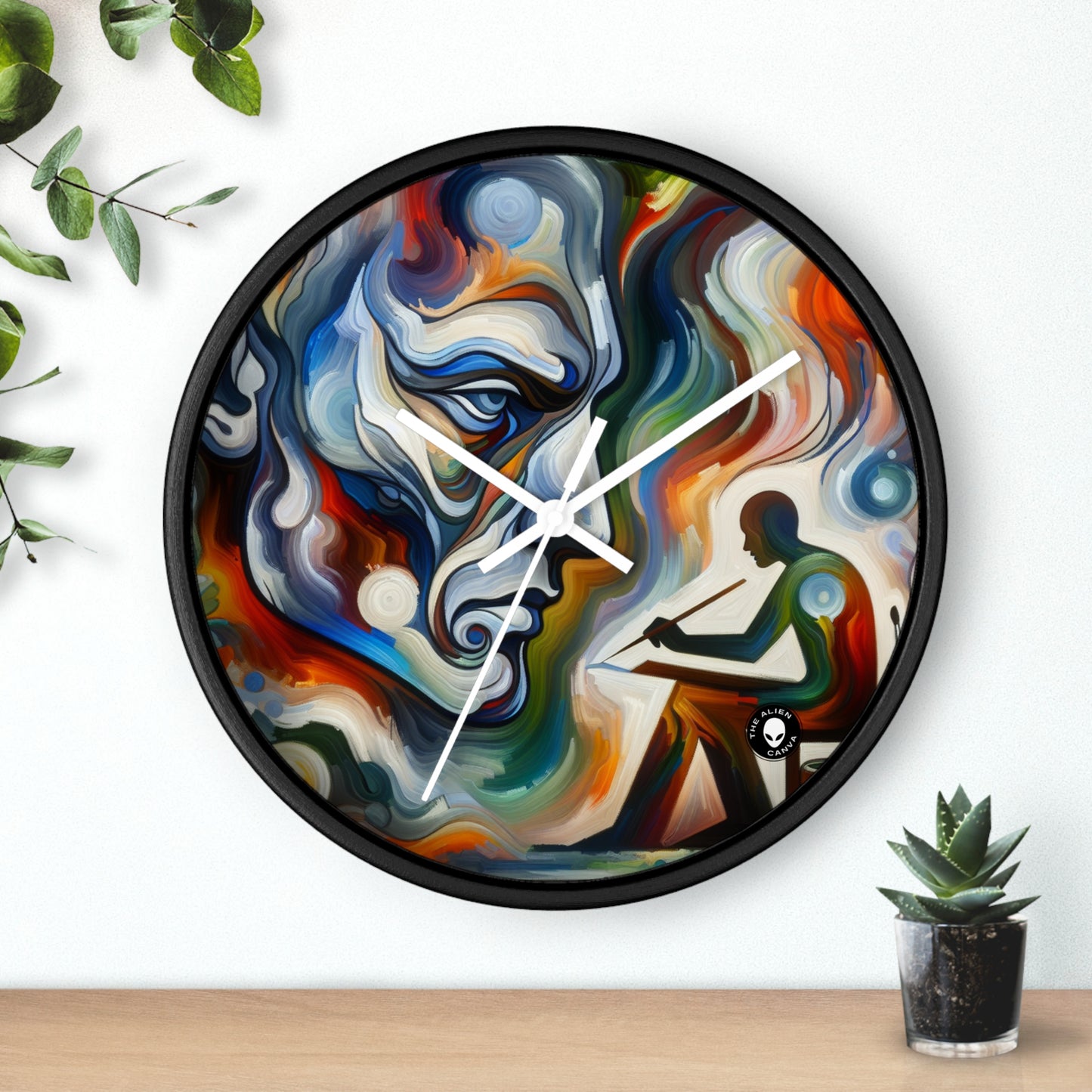 "Stirrings of the Soul" - L'expressionnisme de l'horloge murale extraterrestre