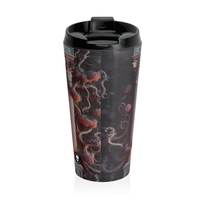 "The Elegant Starlight of Baroque". - The Alien Stainless Steel Travel Mug Baroque