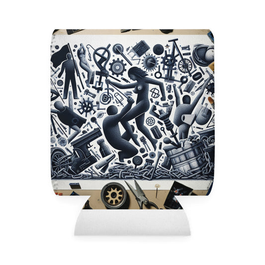 "Power Struggle: A Celebration of Resistance" - The Alien Can Cooler Sleeve Transgressive Art