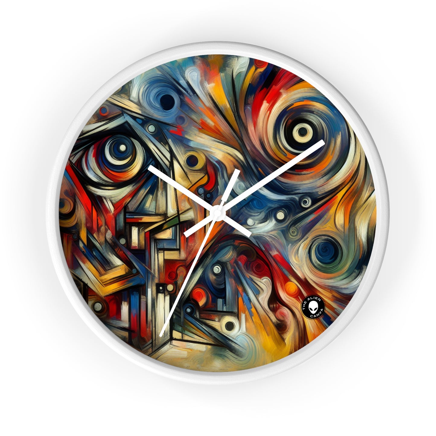 "Tempestuous Majesty" - The Alien Wall Clock Expressionism