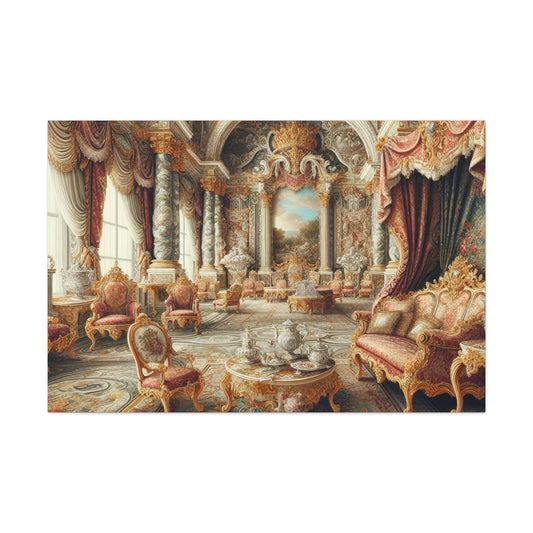 "Enchanted Court Symphony" - The Alien Canva Baroque Style