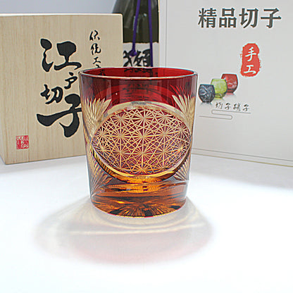 New Crystal Glass Whiskey Glass Carving