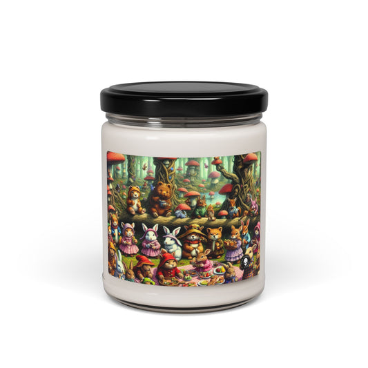 "Fantastical Forest Picnic: Animal Fashion Show" - The Alien Scented Soy Candle 9oz