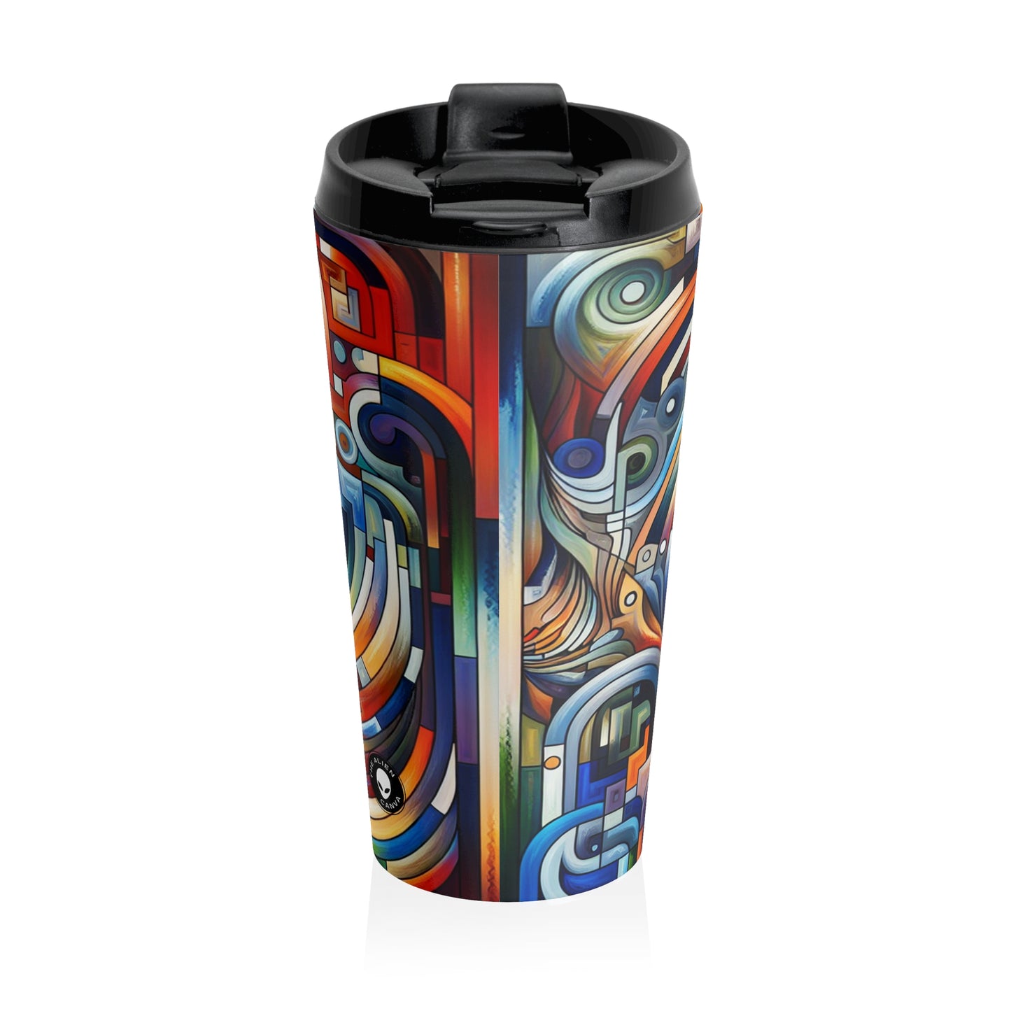 "Harmony in Motion: A Kinetic Exploration" - The Alien Stainless Steel Travel Mug Kinetic Art