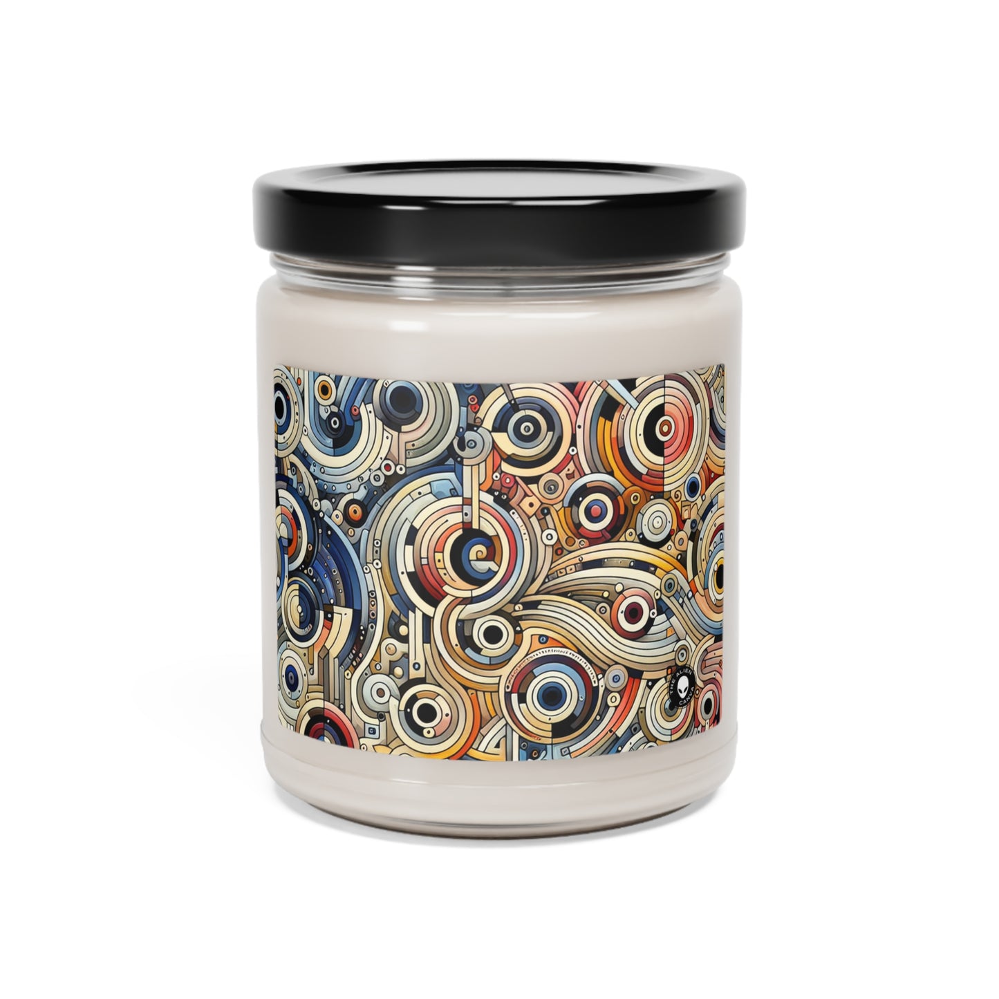 "Colors and Shapes: A Geometric Animation" - The Alien Scented Soy Candle 9oz Video Art