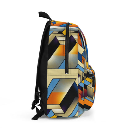 "Metropolis Pulse" - The Alien Backpack Cubo-Futurism