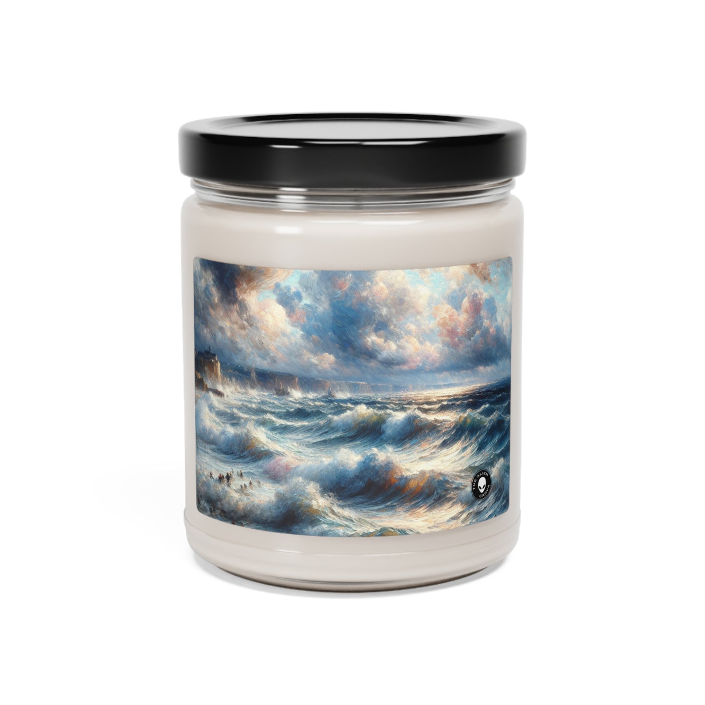 "Storm-Tossed Seas" - La bougie de soja parfumée Alien 9oz Impressionnisme