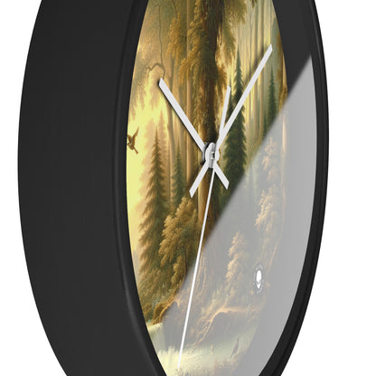 "Tranquil Forest Glen" - The Alien Wall Clock